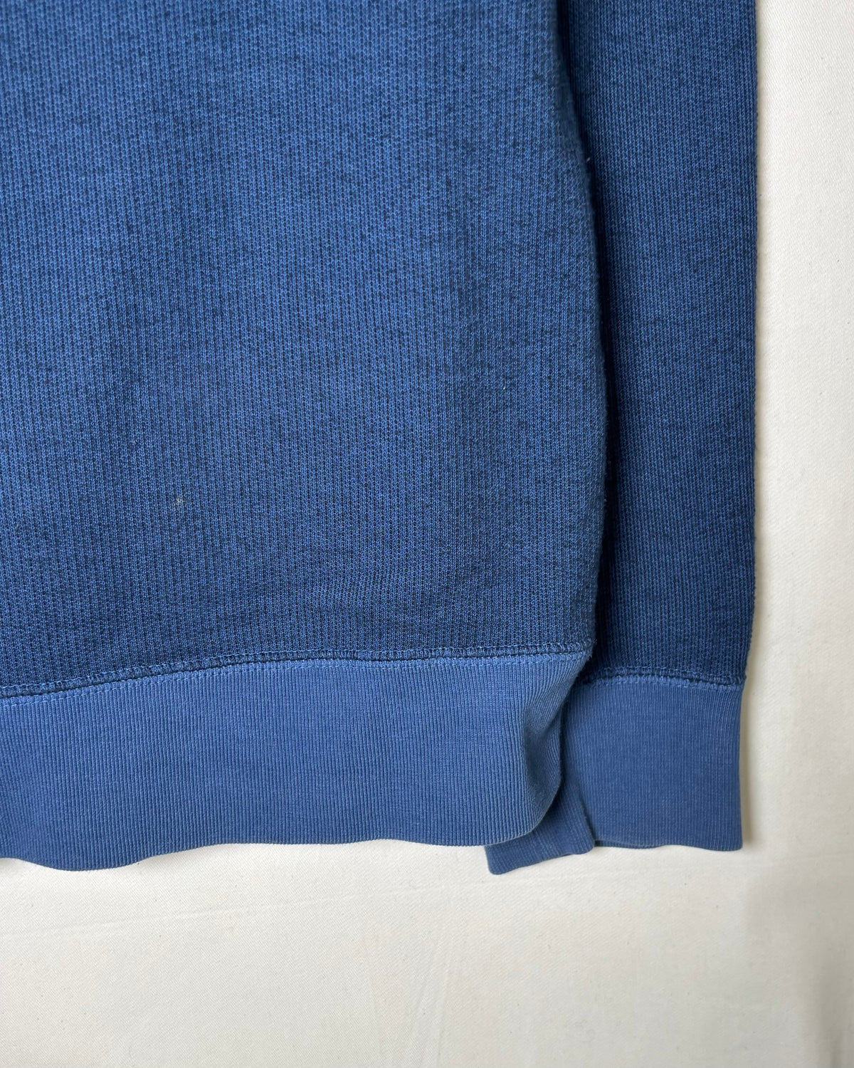 〈Nike SB〉 Two Tone Panel Pocket Crewneck Sweatshirt Blue