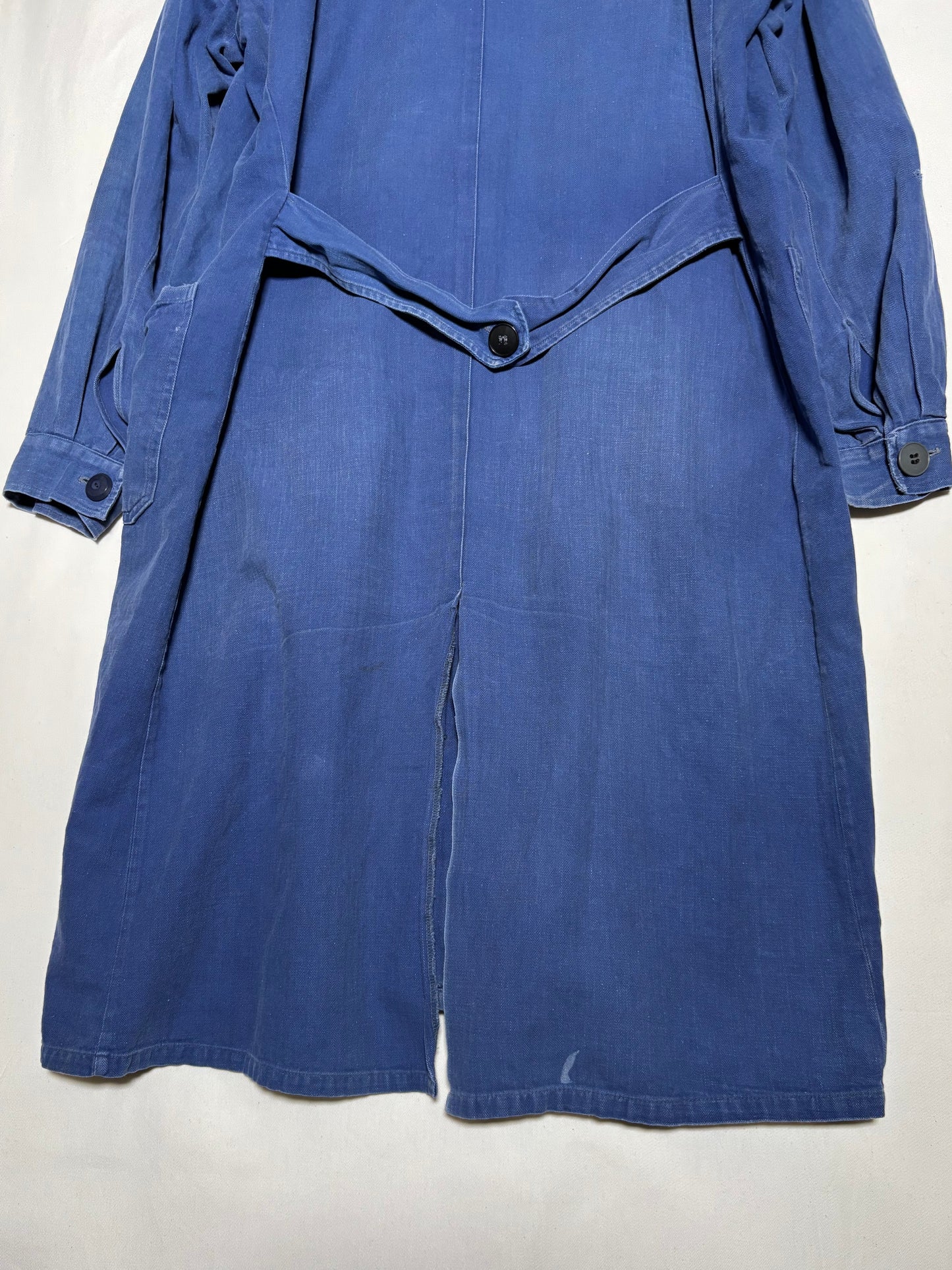 50's French Herringbone Work Atelier Coat