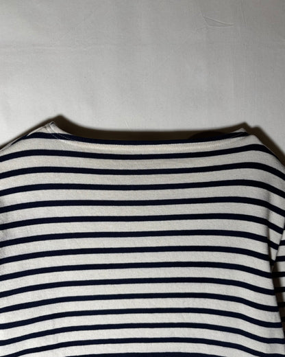 〈SAINT JAMES〉 L'Atelier Breton Stripe Long Sleeve Shirt Made in France