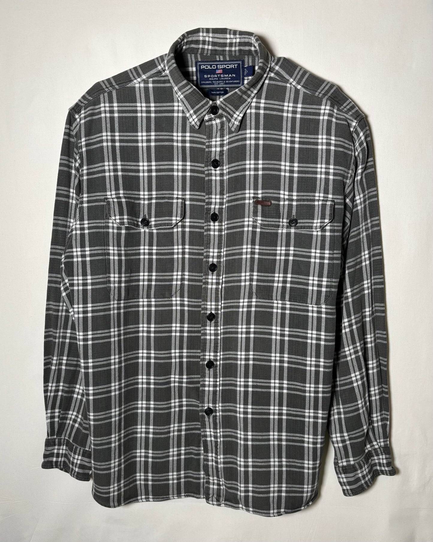 〈POLO SPORT〉 Plaid Flannel Work Shirt