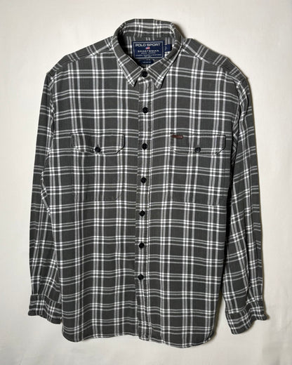 〈POLO SPORT〉 Plaid Flannel Work Shirt