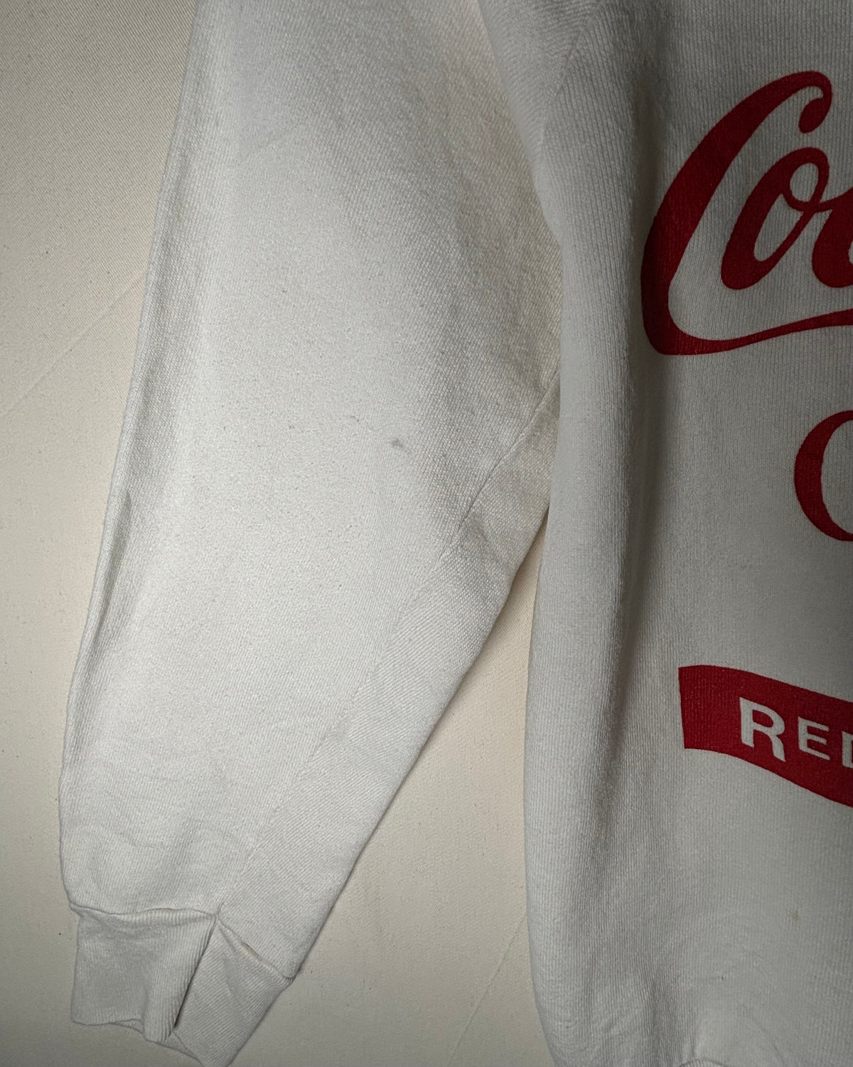 〈Coca-Cola〉 Vintage Classic Logo Raglan Sweatshirt Made in USA