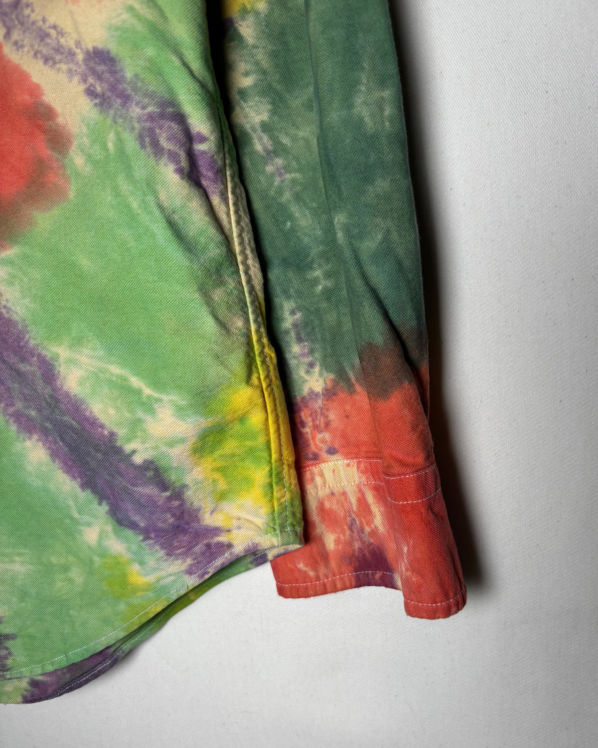 〈Ralph Lauren〉 Tie-Dye Button-Down Shirt Multi Color