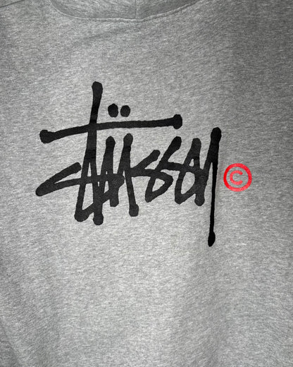 〈Stüssy〉 Stock Logo Pullover Hoodie Made in USA