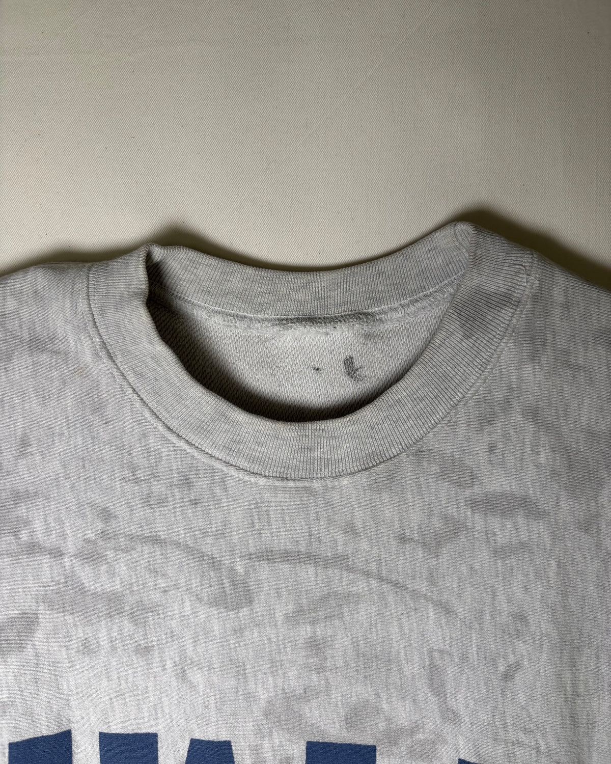 Yale Collegiate Oversized Sweatshirt Gray