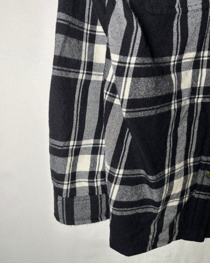 Lauren Ralph Lauren ブラック ウール チェック シャツジャケット 商品画像 5