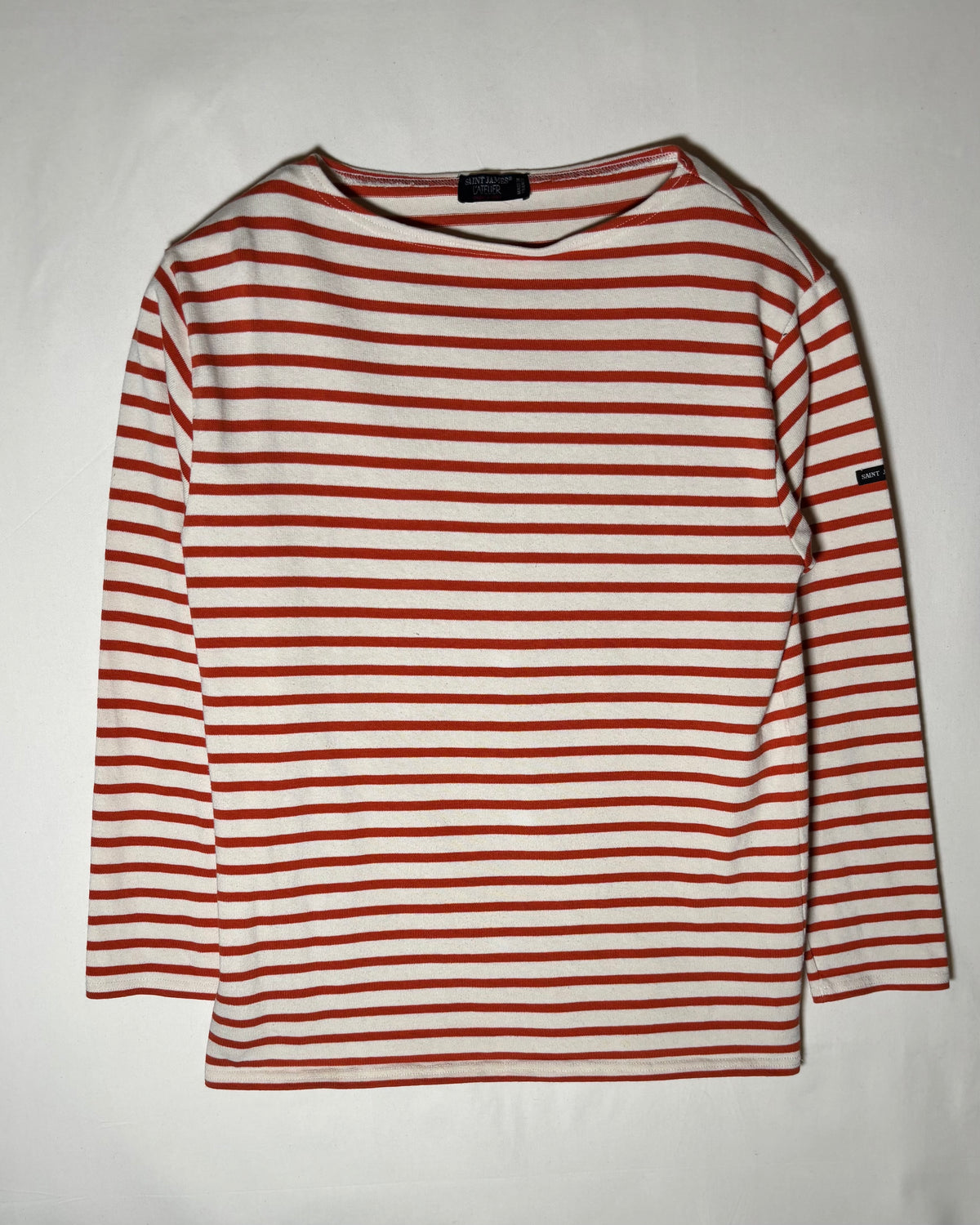〈SAINT JAMES〉 L'Atelier Breton Stripe Long Sleeve Shirt Made in France