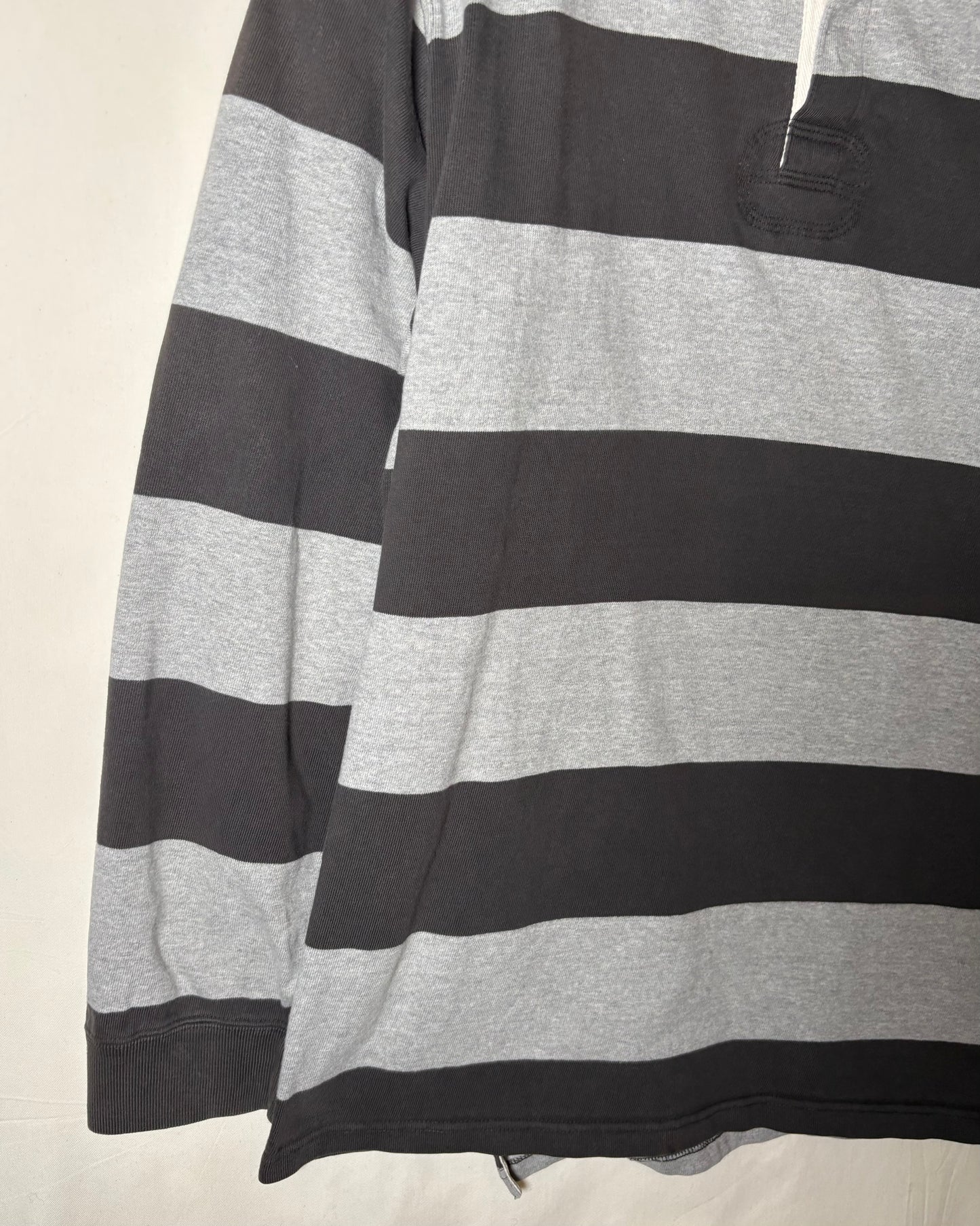 〈Polo by Ralph Lauren〉Oversized Stripe Rugby Shirt XXL