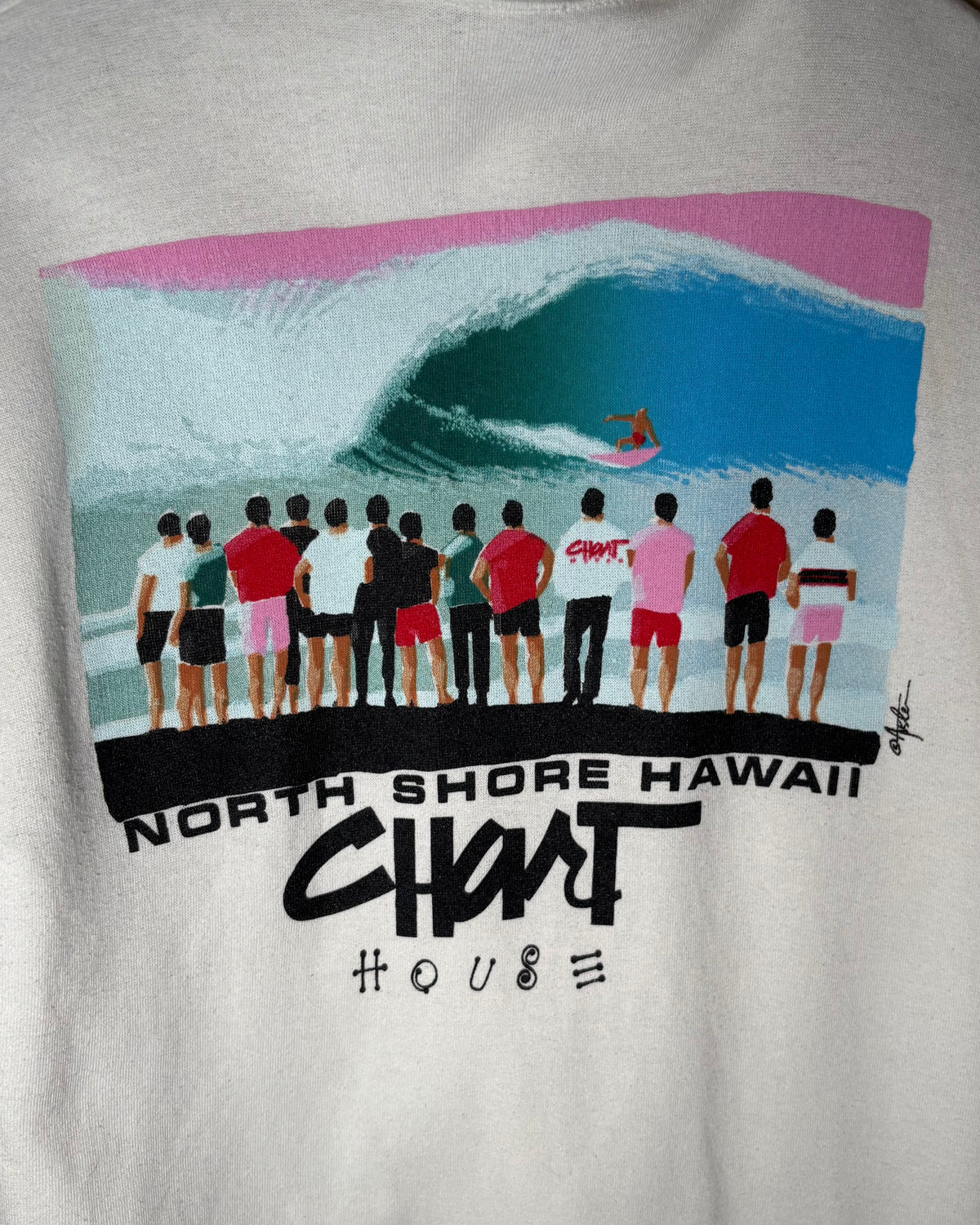 〈Chunt House〉 North Shore Hawaii Sweatshirt Made in USA