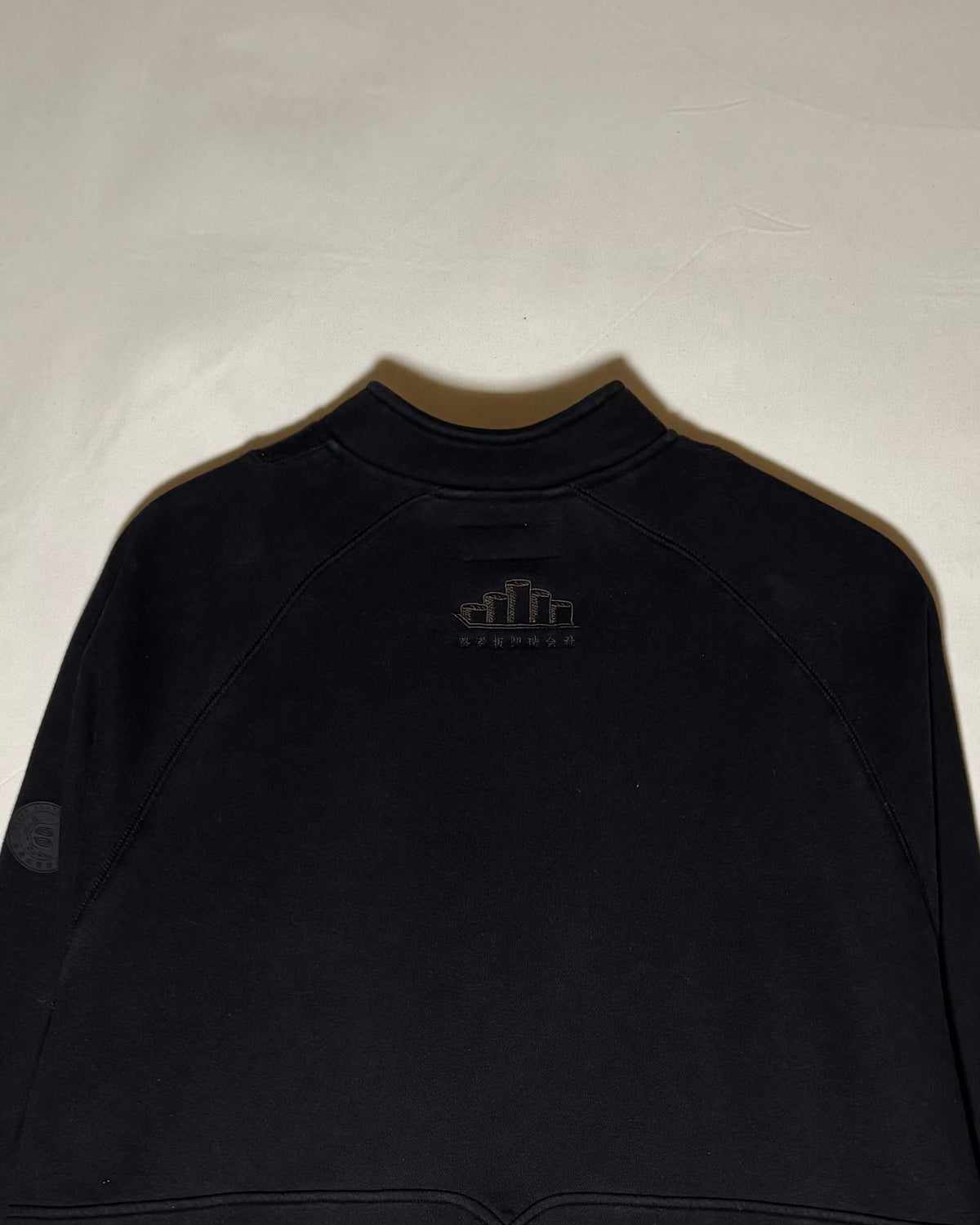 Evisen Skateboards ブラック マルチポケット ハーフジップスウェット 商品画像 5
