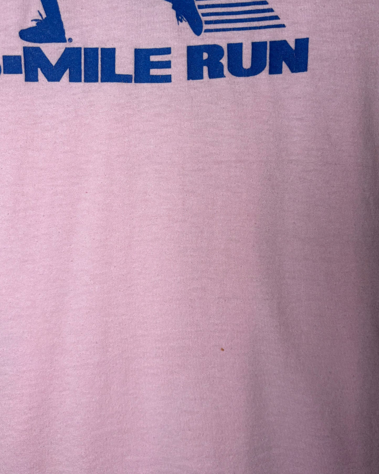 USA Made Lakewood Recreation 5-Mile Run T-Shirt / Pink