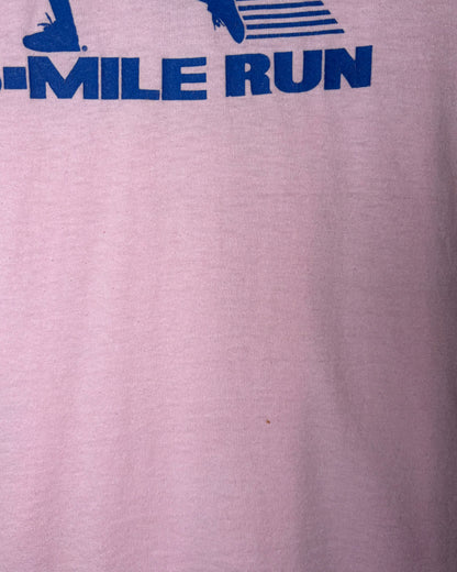 USA Made Lakewood Recreation 5-Mile Run T-Shirt / Pink