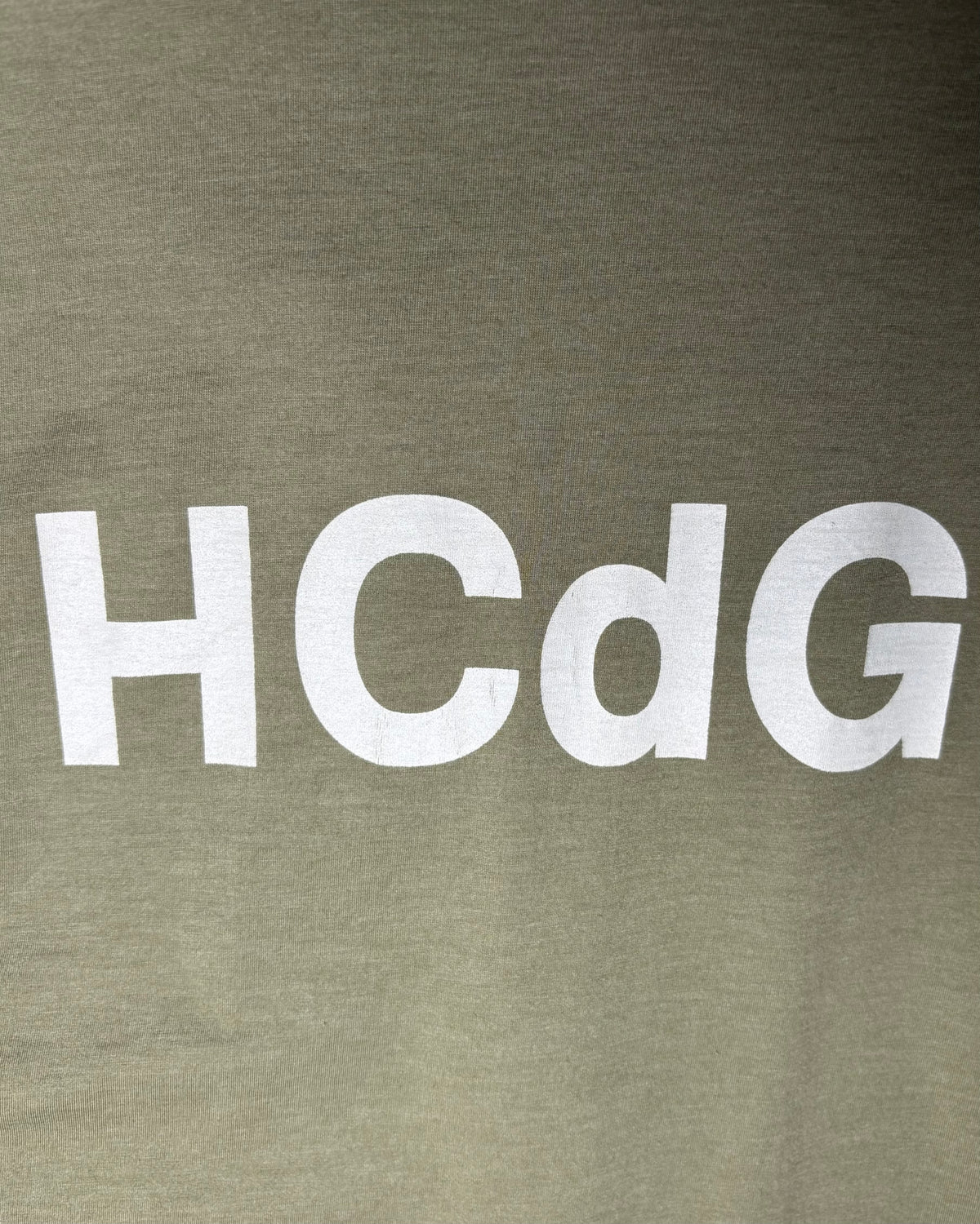COMME des GARÇONS HOMME 日本製 オリーブ HCdGロゴ カーディガン 商品画像 5