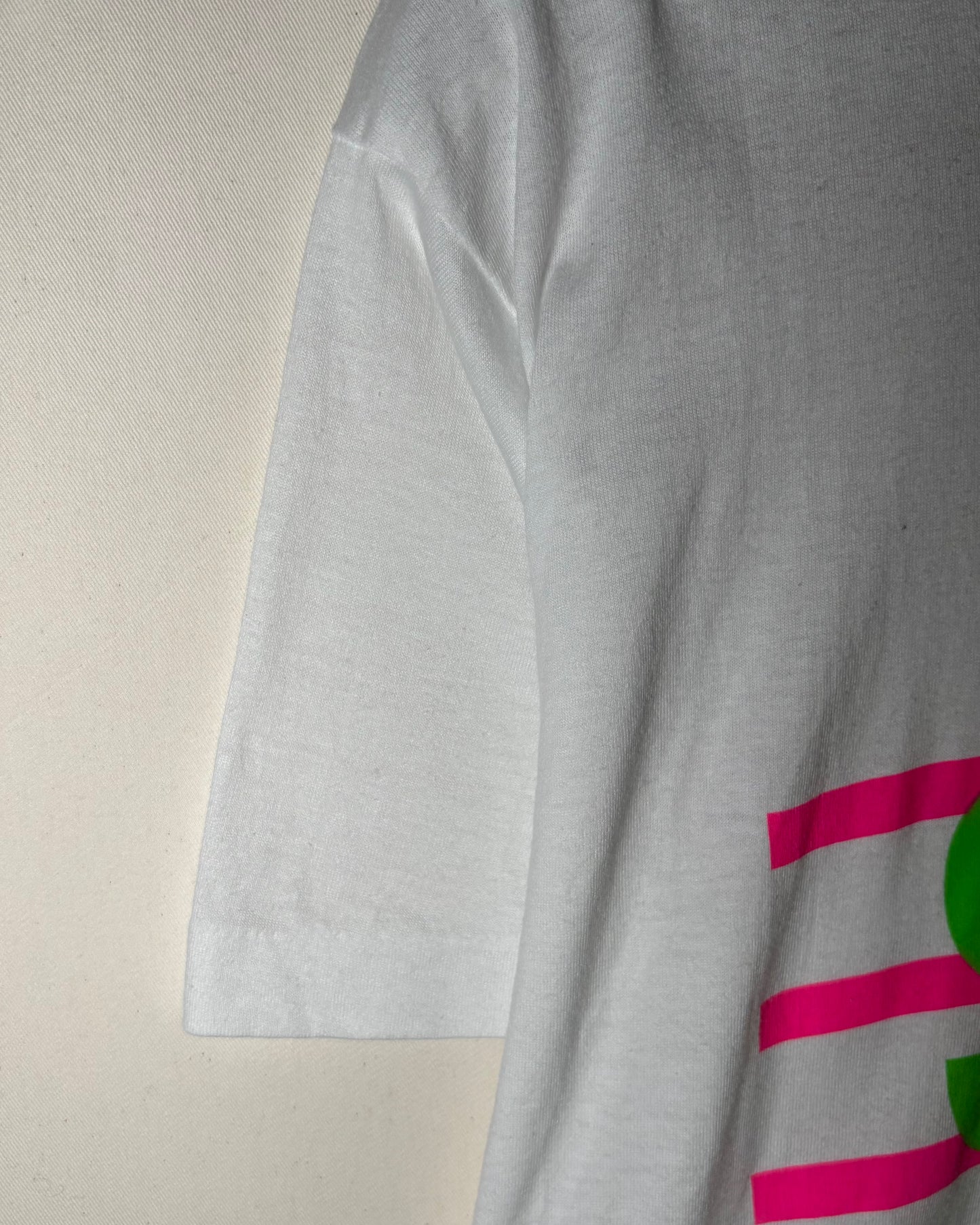 Logo Print T-Shirt / Made in U.S.A. / White
