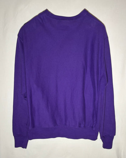 Champion パープル Reverse Weave クルーネックスウェット 商品画像 7