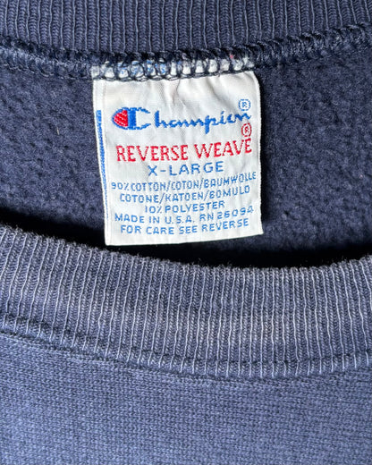 〈Champion〉 1990s Reverse Weave “MARITIME” Sweatshirt Made in USA