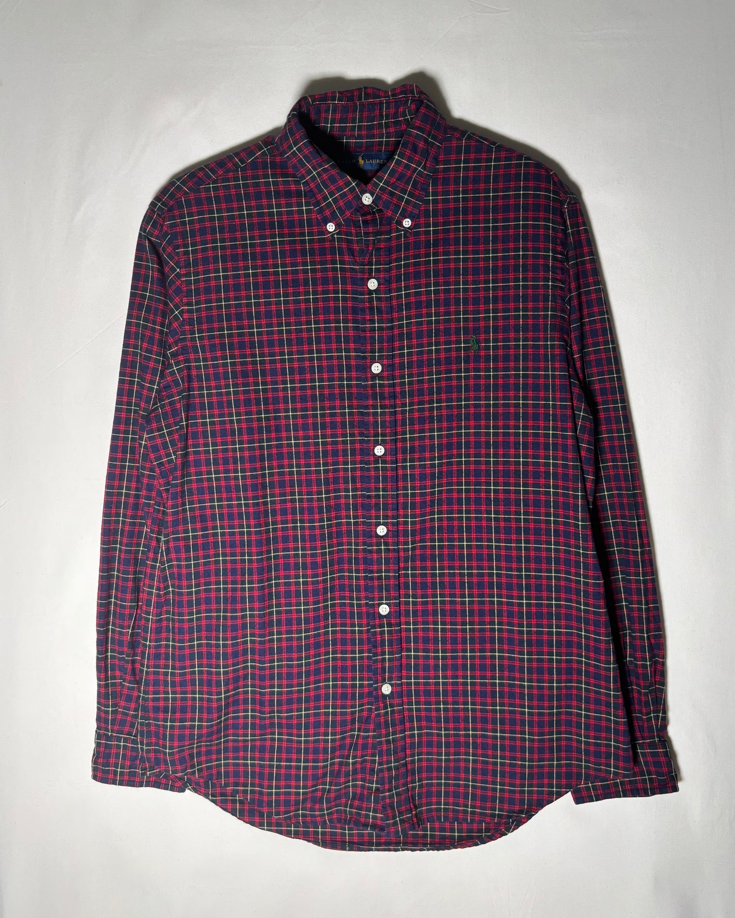 〈Ralph Lauren〉Button Down Shirt Tartan Check