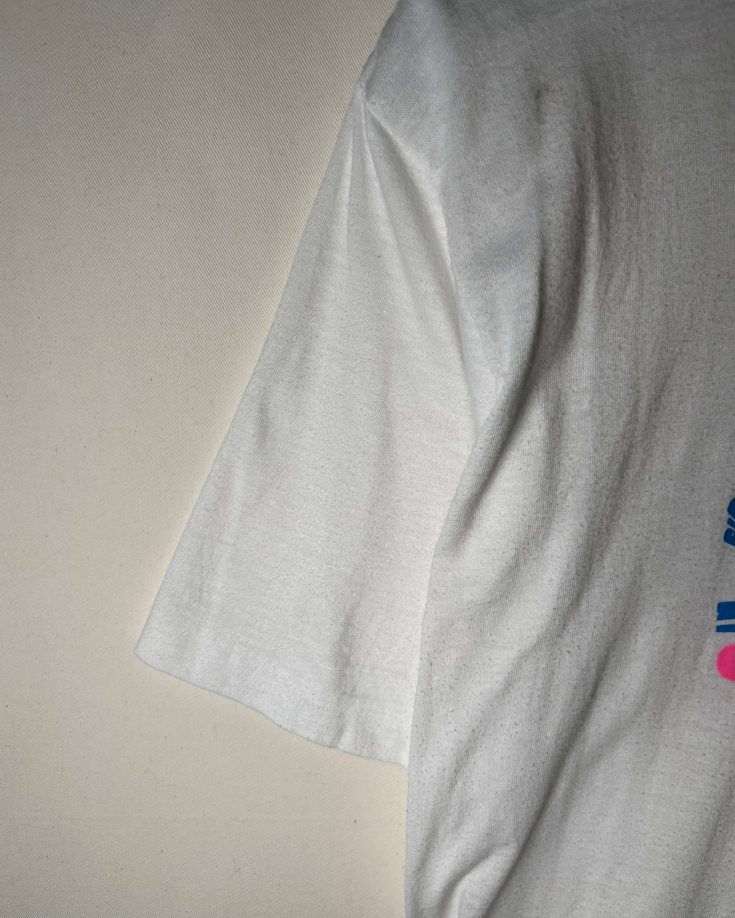Scallop Graphic T-Shirt / Made in U.S.A. / White