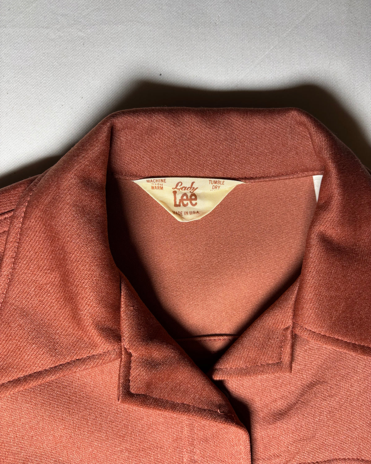 Lady Lee Made in USA ブラウン 4ポケットジャケット 商品画像 2
