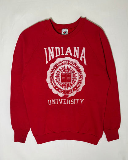 〈Fruit of the Loom〉 Indiana University Raglan Sweatshirt Made in USA