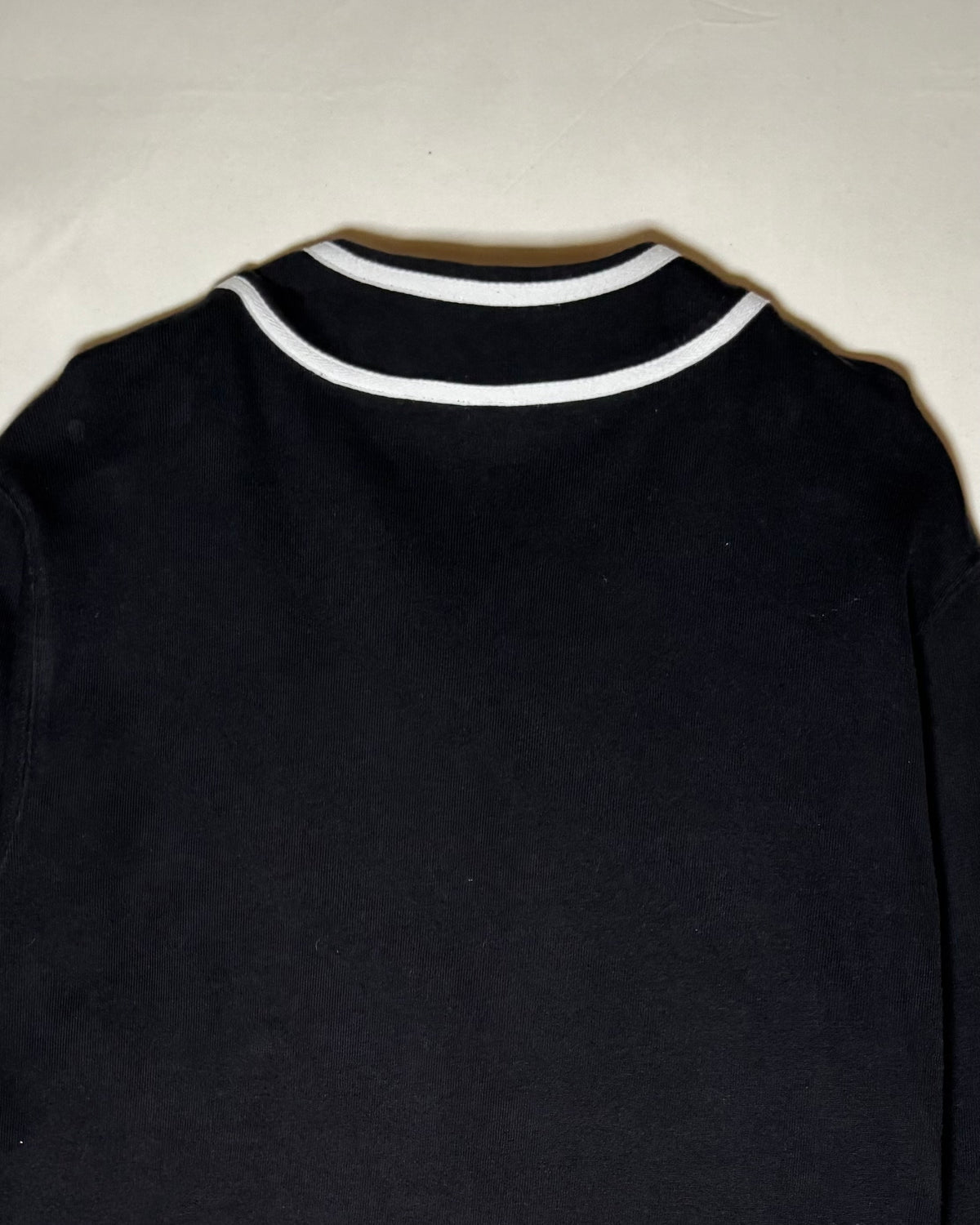 Supreme 2010 SS ブラック ホワイト ベースボールジャージ 商品画像 5