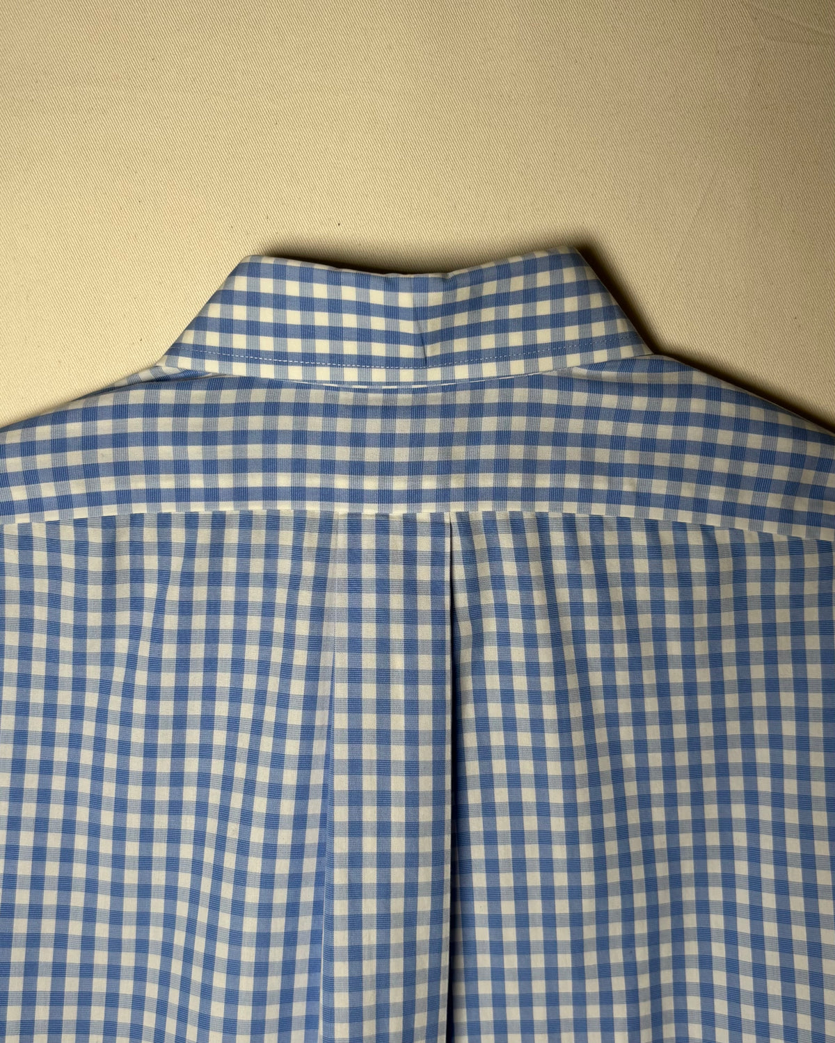 〈Brooks Brothers 346〉 Gingham Check Slim Fit Shirt Blue