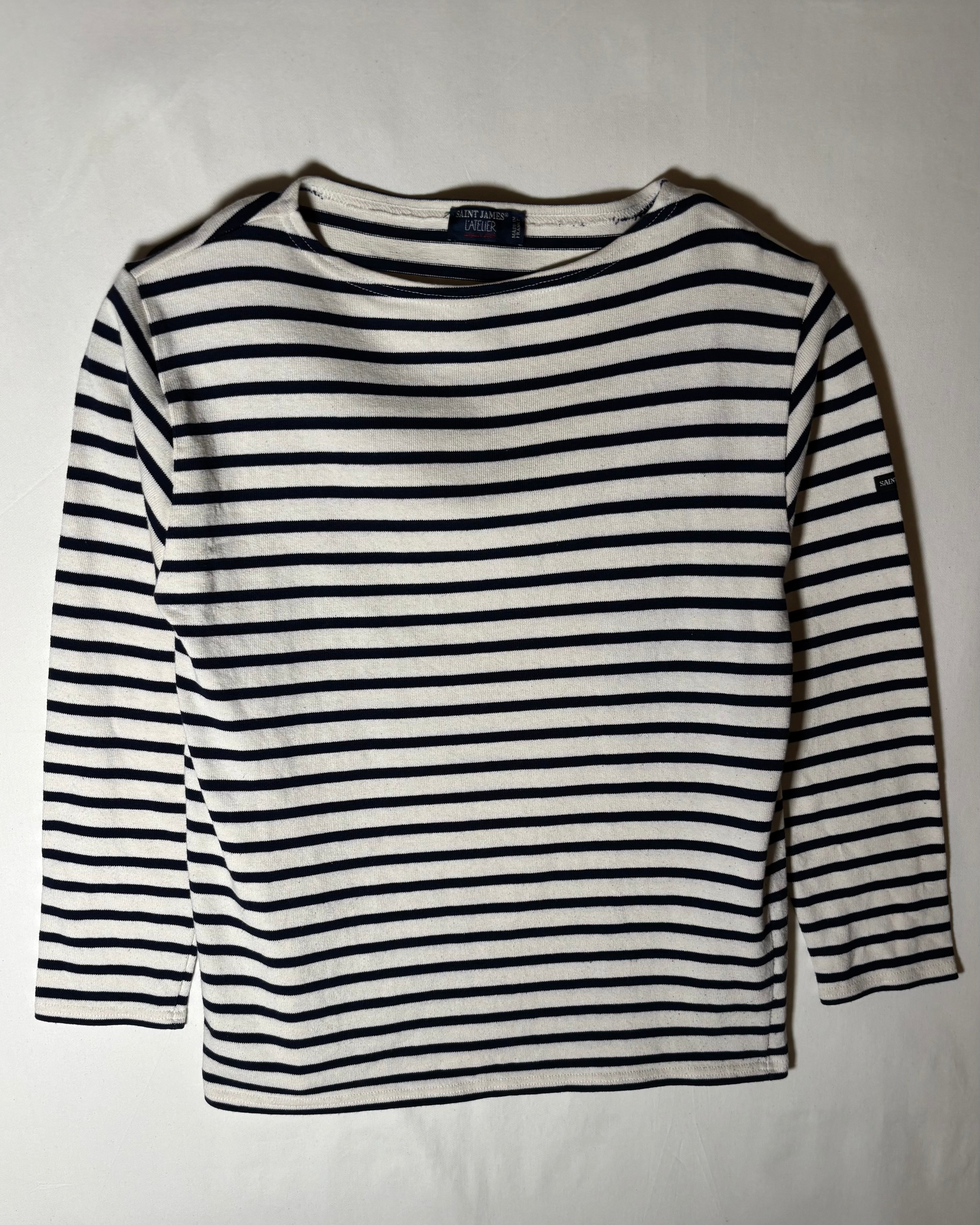 【フランス製】SAINT JAMES L'ATELIER 美品 SAINT JAMES〉 L'Atelier Breton Stripe Shirt Made in France | nil