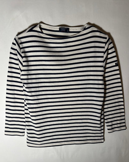 〈SAINT JAMES〉 L'Atelier Breton Stripe Long Sleeve Shirt Made in France