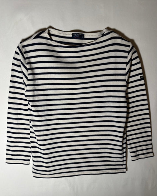 〈SAINT JAMES〉 L'Atelier Breton Stripe Long Sleeve Shirt Made in France