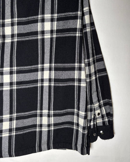 Lauren Ralph Lauren ブラック ウール チェック シャツジャケット 商品画像 8
