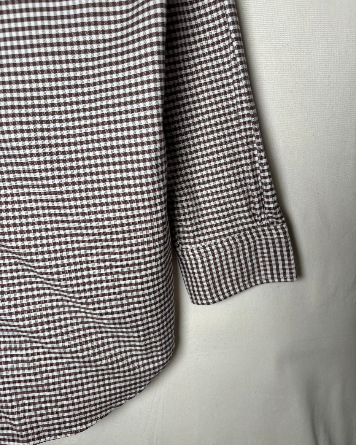 〈Brooks Brothers〉 Makers Milano Gingham Button-Down Shirt Made in USA