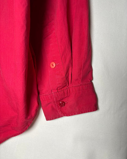 〈Polo Sport Ralph Lauren〉 Faded Red Utility Shirt XL