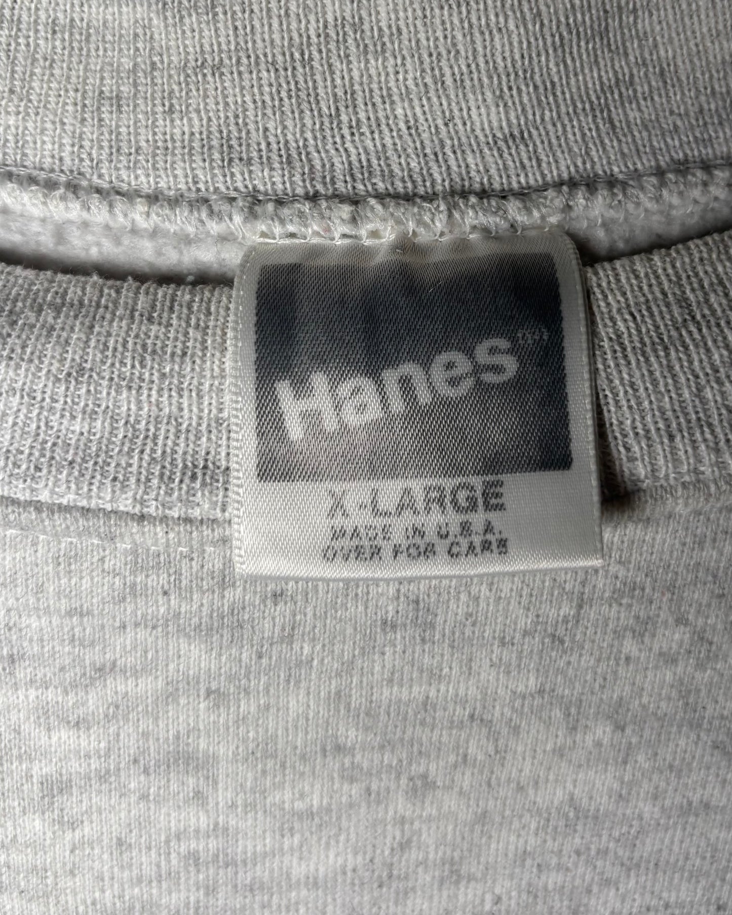 USA Made Heather Gray Raglan Sweatshirt