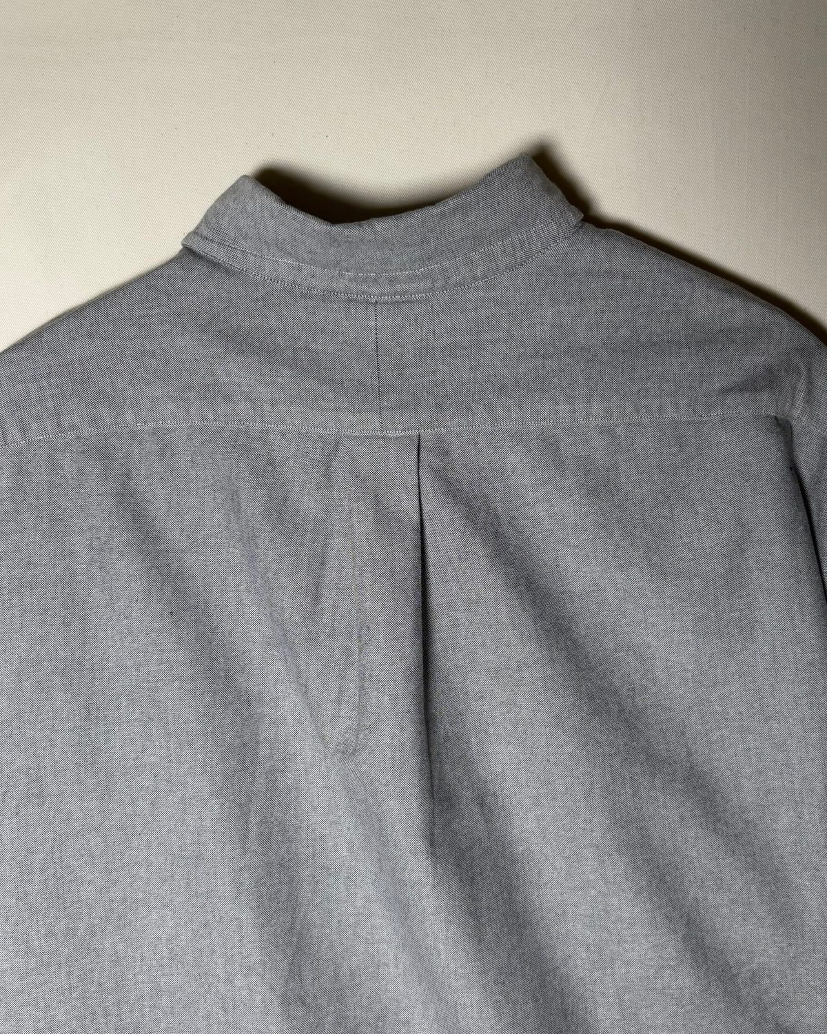 〈Ralph Lauren〉 Oxford Button-Down Shirt Gray
