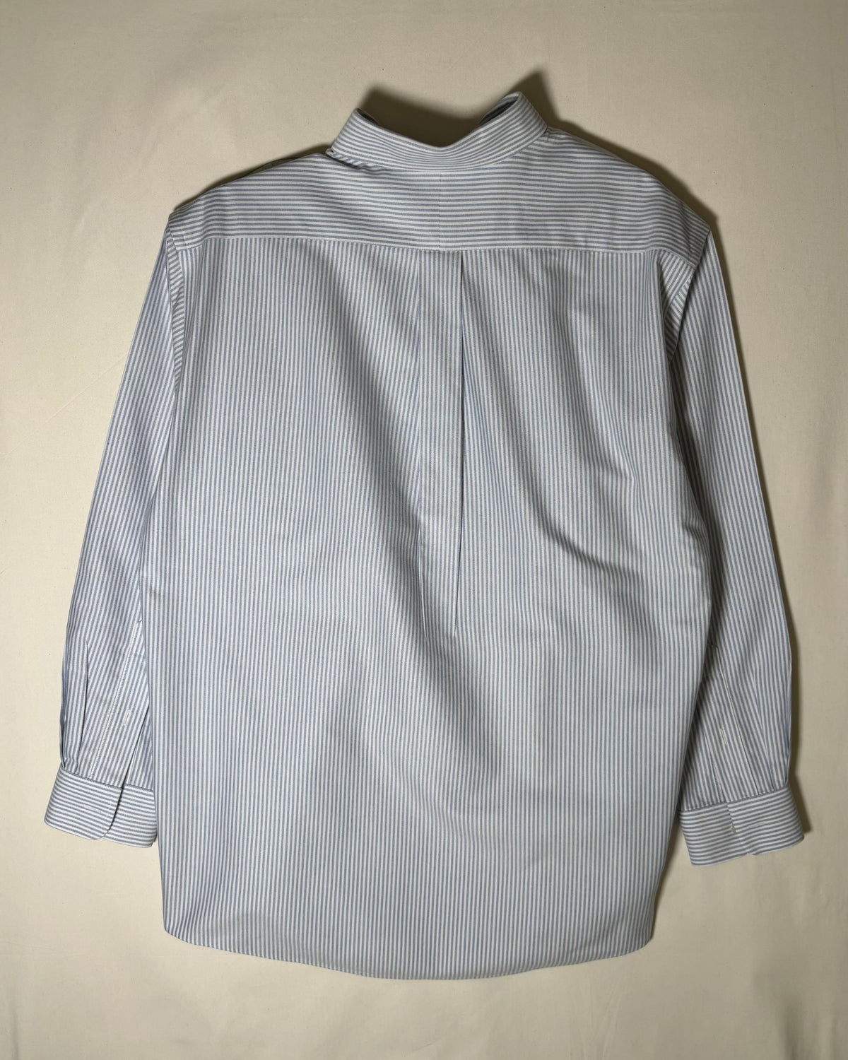 〈L.L.Bean〉 Striped Oxford Button Down Shirt Blue