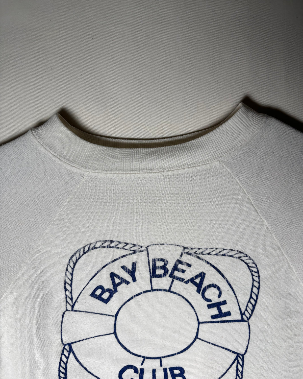 〈Sportswear〉 Bay Beach Club Raglan Sweatshirt Made in USA