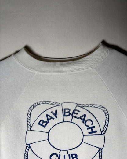 〈Sportswear〉 Bay Beach Club Raglan Sweatshirt Made in USA