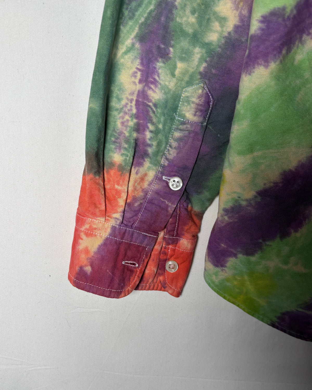 〈Ralph Lauren〉 Tie-Dye Button-Down Shirt Multi Color