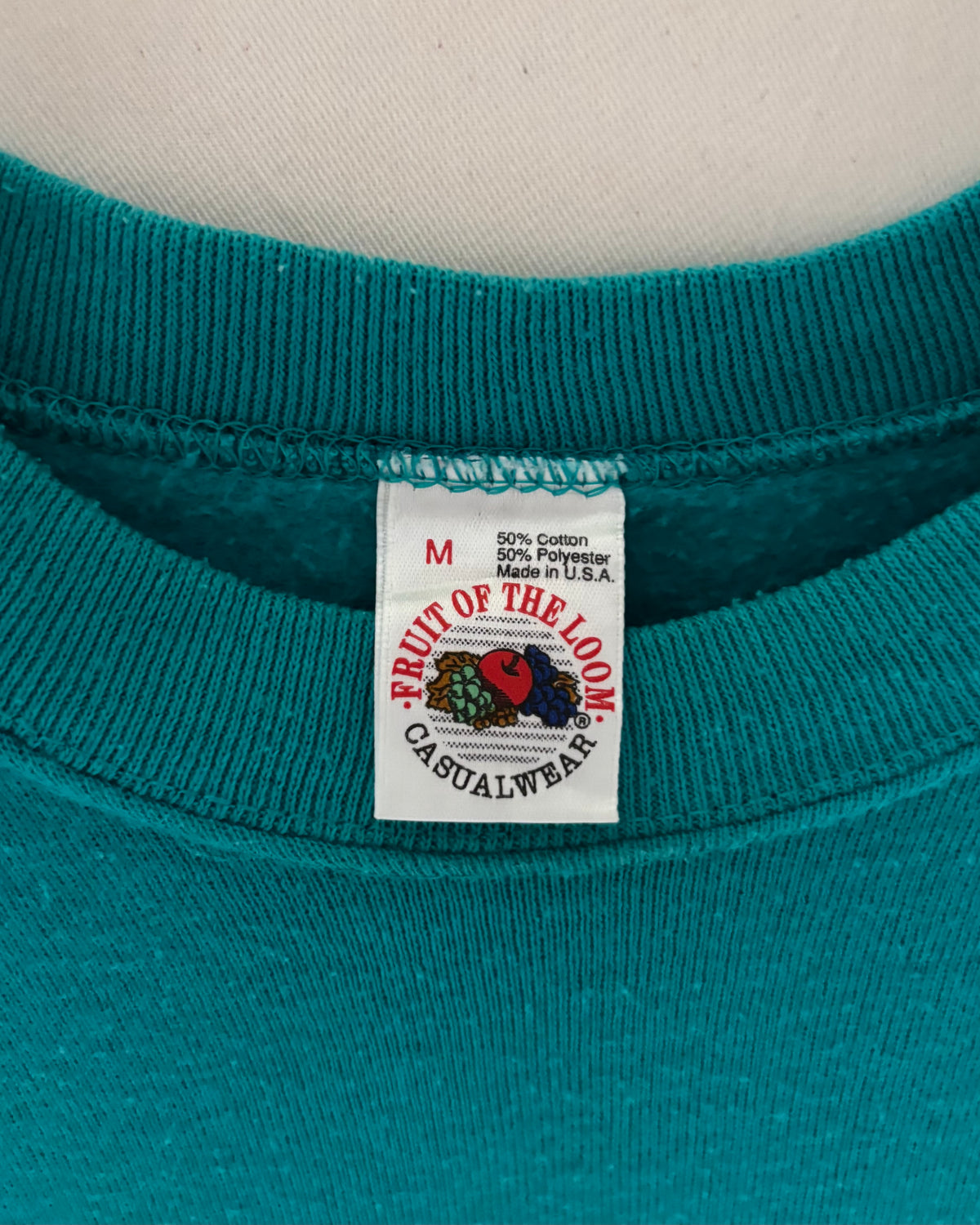 〈Fruit of the Loom〉 ROLEX Logo Raglan Sweatshirt Made in USA