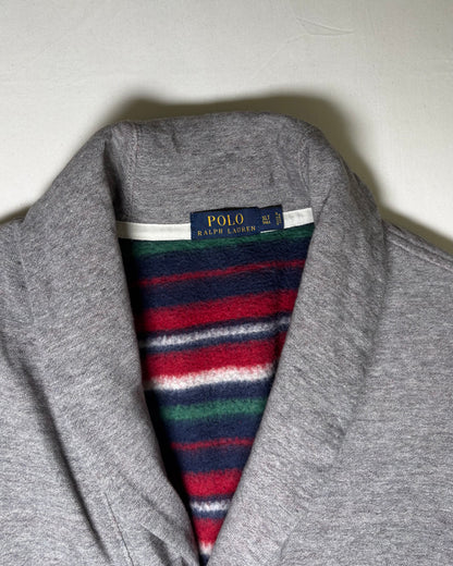 〈Polo Ralph Lauren〉 Shawl Collar Utility Cardigan Jacket Gray