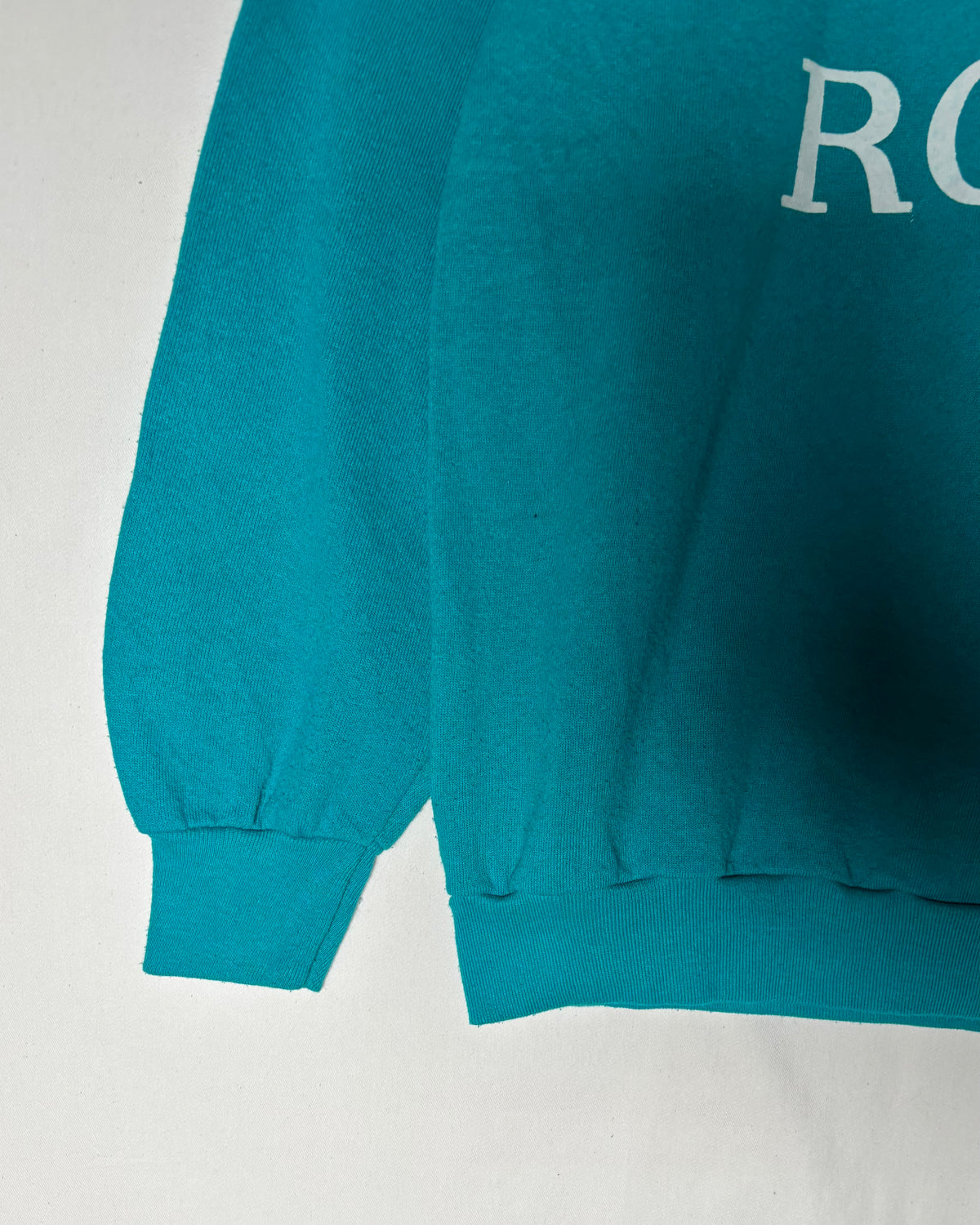 〈Fruit of the Loom〉 ROLEX Logo Raglan Sweatshirt Made in USA