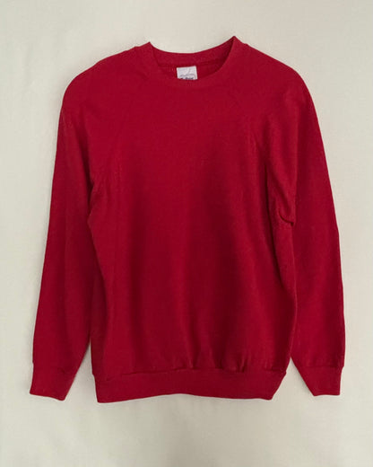 USA Made Raglan Sweatshirt Red
