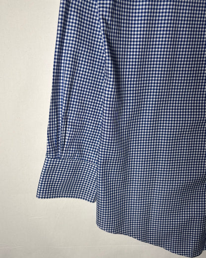 〈Brooks Brothers〉 Regent Gingham Check Shirt Navy