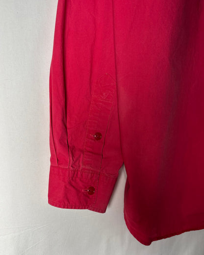 〈Polo Sport Ralph Lauren〉 Faded Red Utility Shirt XL
