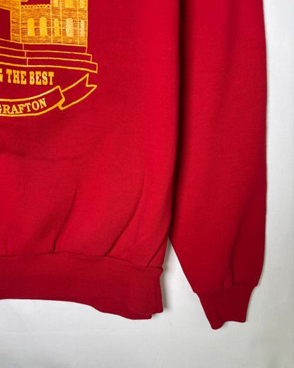 〈JERZEES〉 North Dakota Military Academy Staff Sweatshirt Made in USA