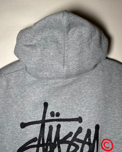 〈Stüssy〉 Stock Logo Pullover Hoodie Made in USA
