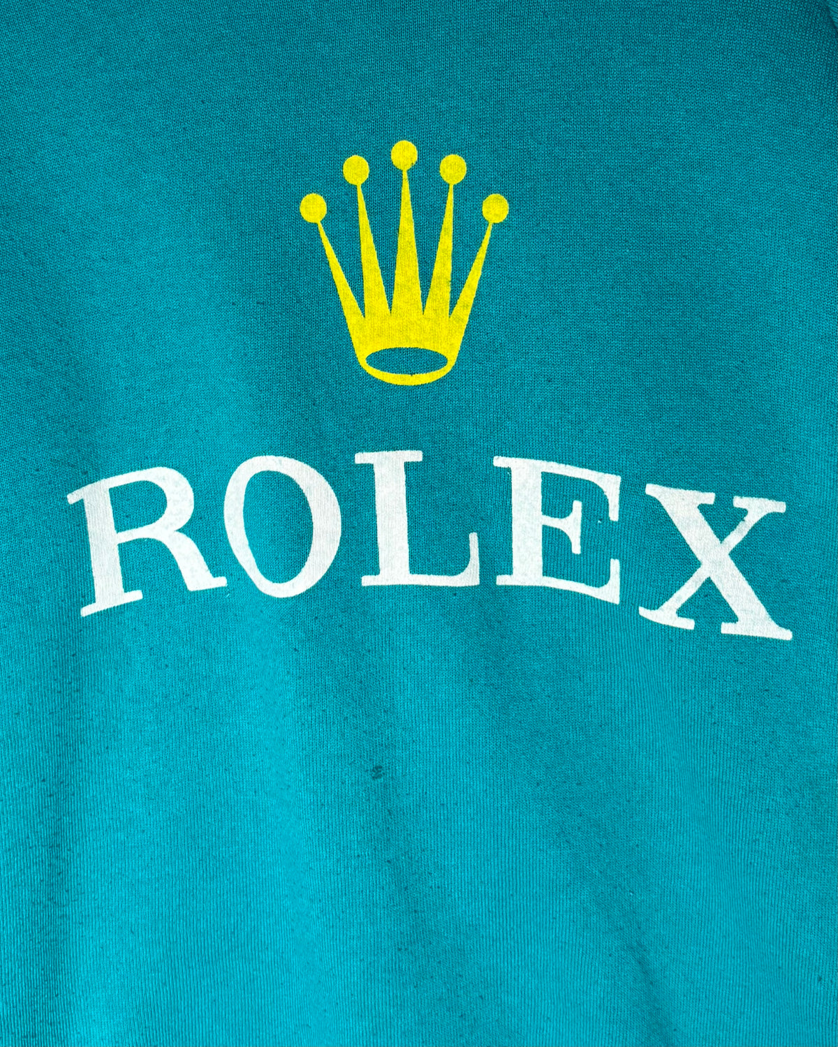 〈Fruit of the Loom〉 ROLEX Logo Raglan Sweatshirt Made in USA