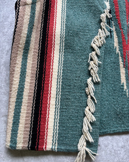 〈ORTEGA'S〉Chimayo Hand Woven Wool Vest