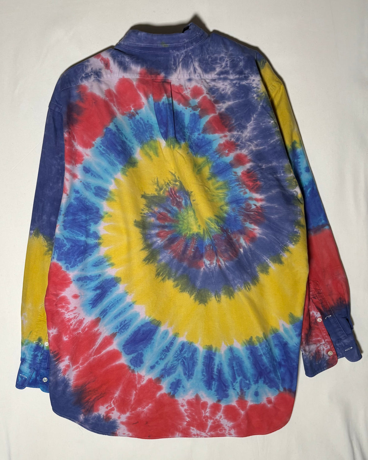 〈Ralph Lauren〉 Yarmouth Tie-Dye Oxford Button-Down Shirt