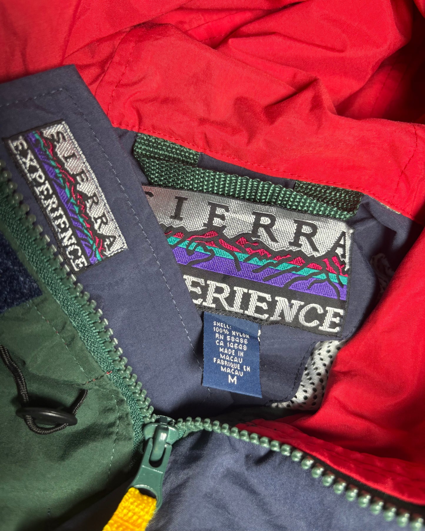 90's 〈Sierra Experience〉Anorak Jacket Color Block